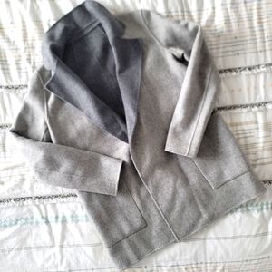 THEORY Authentic wool and cashmere fall coat jacket 2-faces
